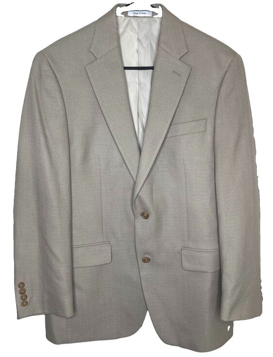 Lauren Ralph Lauren Other - Lauren Ralph Lauren Mens 38R Tan Sport Coat Blazer 2 Button Center Vent Beige